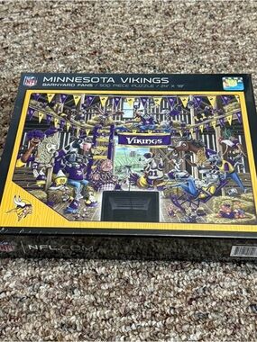 500-Piece Barnyard Fans Jigsaw Puzzle - MN Vikings